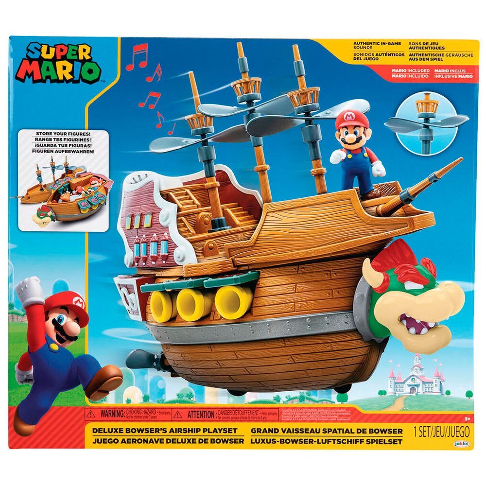 SUPER MARIO JUEGO AERONAVE DELUXE DE BOWSER SUPER MARIO JUEGO AERONAVE DELUXE DE BOWSER